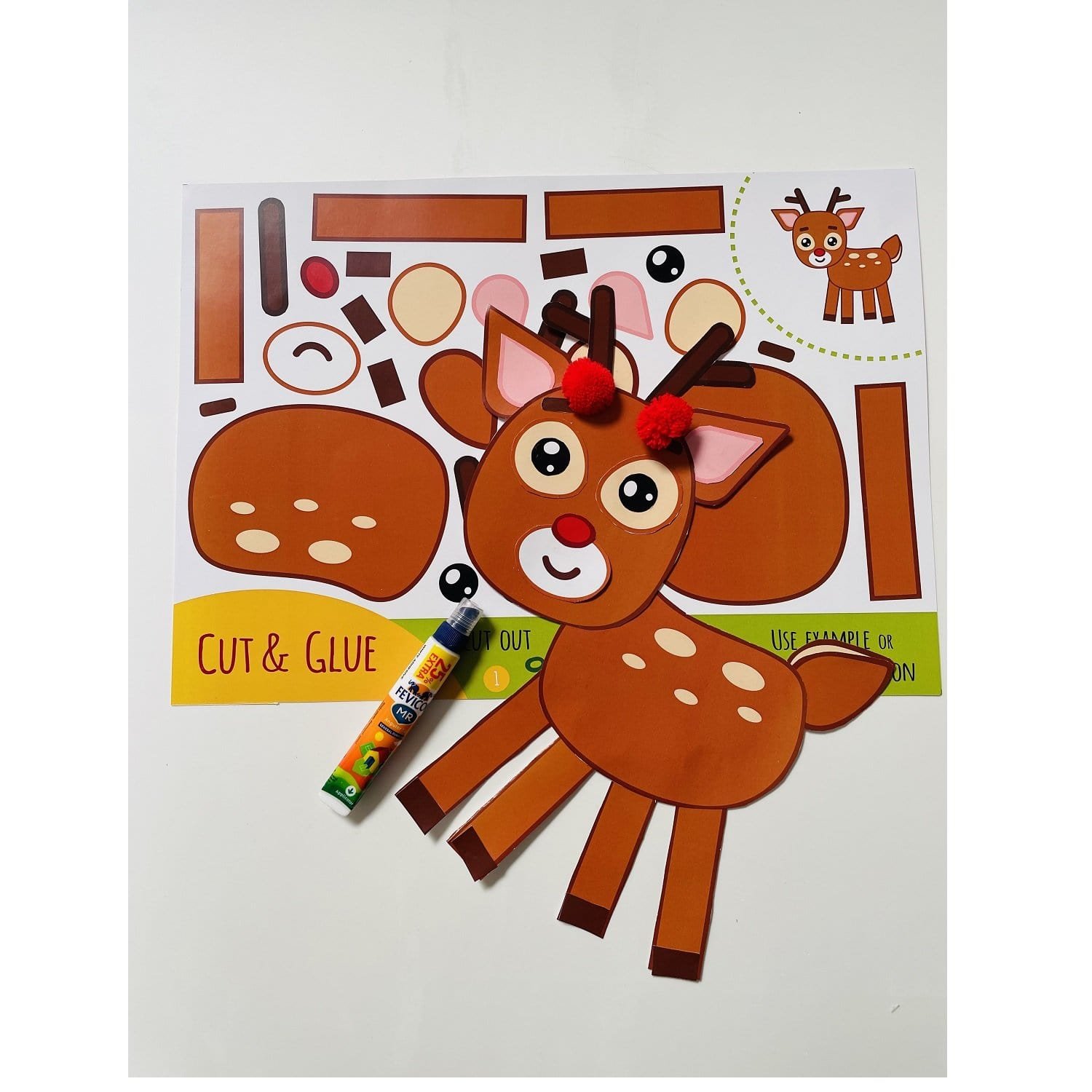 DIY Christmas Papercraft Activity - Hands to Mind