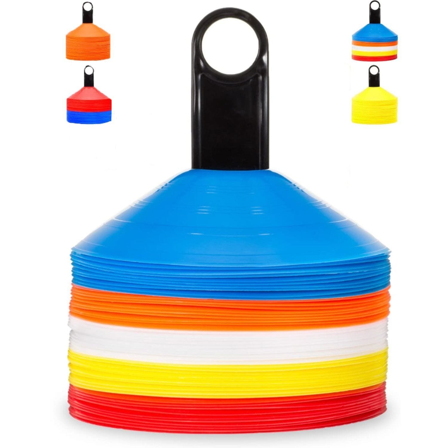 Soccer Cone Assorted Colours Hands to Mind