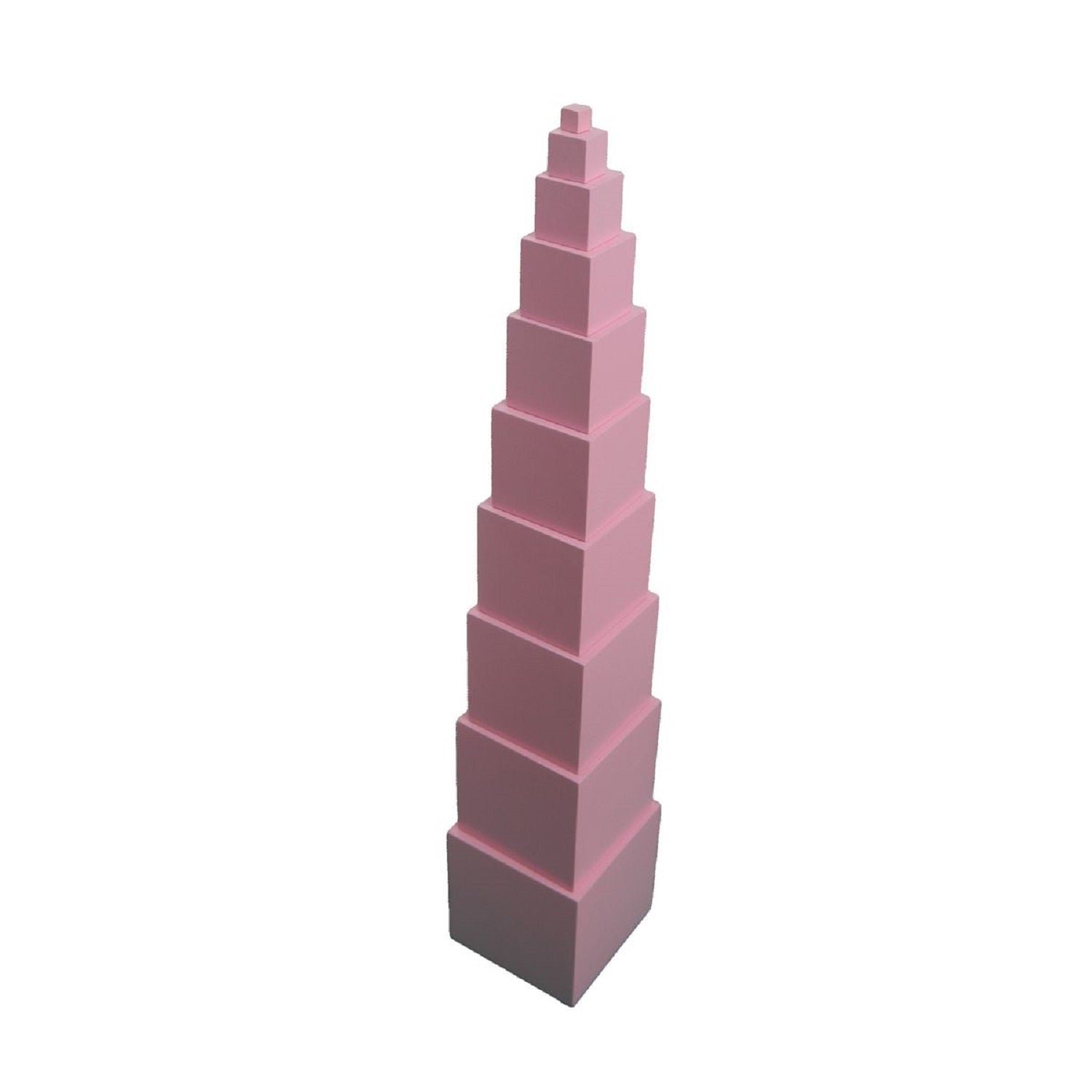 Montessori Pink Tower - Hands to Mind