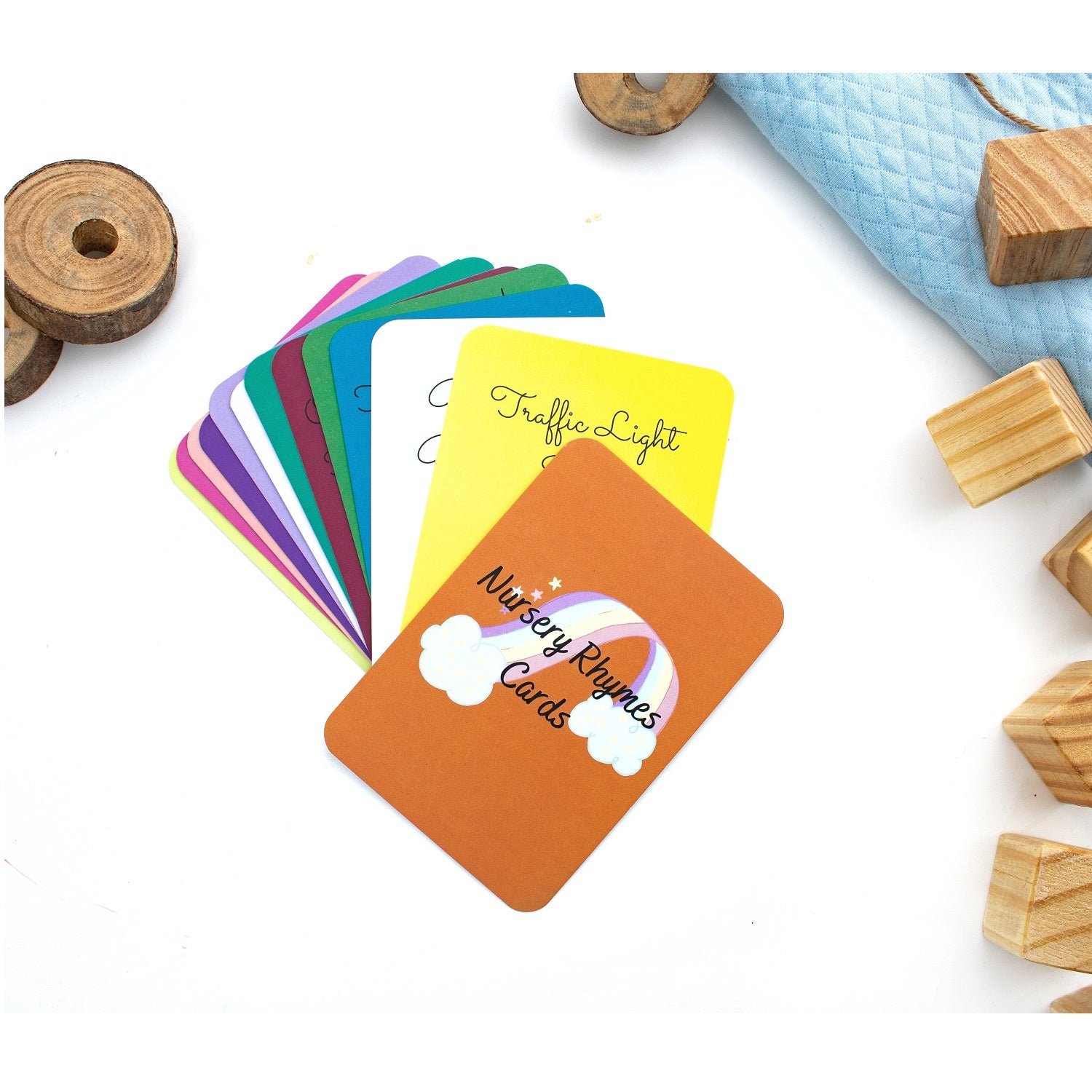 Nursery Rhymes Flash Cards - Hands to Mind