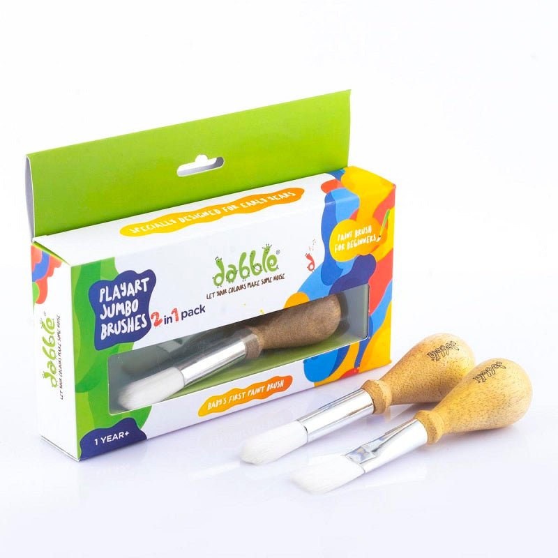 Jumbo Paint Brush Set (1 to 3 years) Hands to Mind