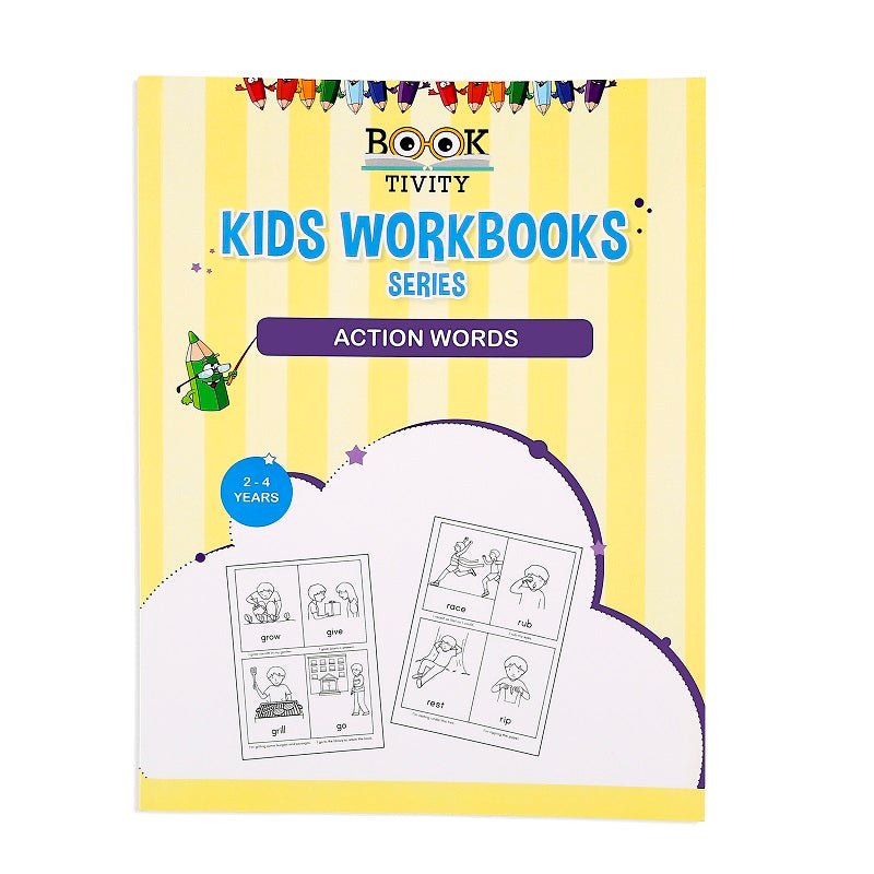 Action Words Workbook - Hands to Mind